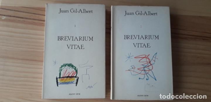 Libros de segunda mano: BREVIARIUM VITAE (2 TOMOS) - JUAN GIL ALBERT - Foto 1