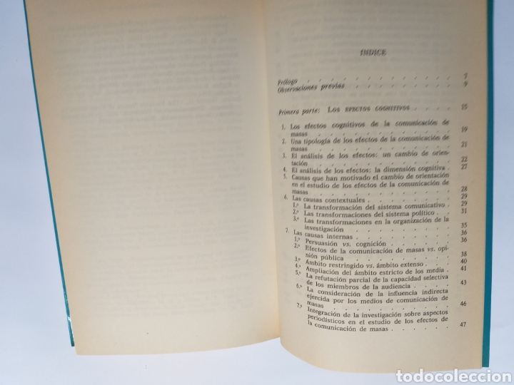 Libros de segunda mano: Los efectos cognitivos de la comunicaci&oacute;n de masas Enric Saperas - Foto 10
