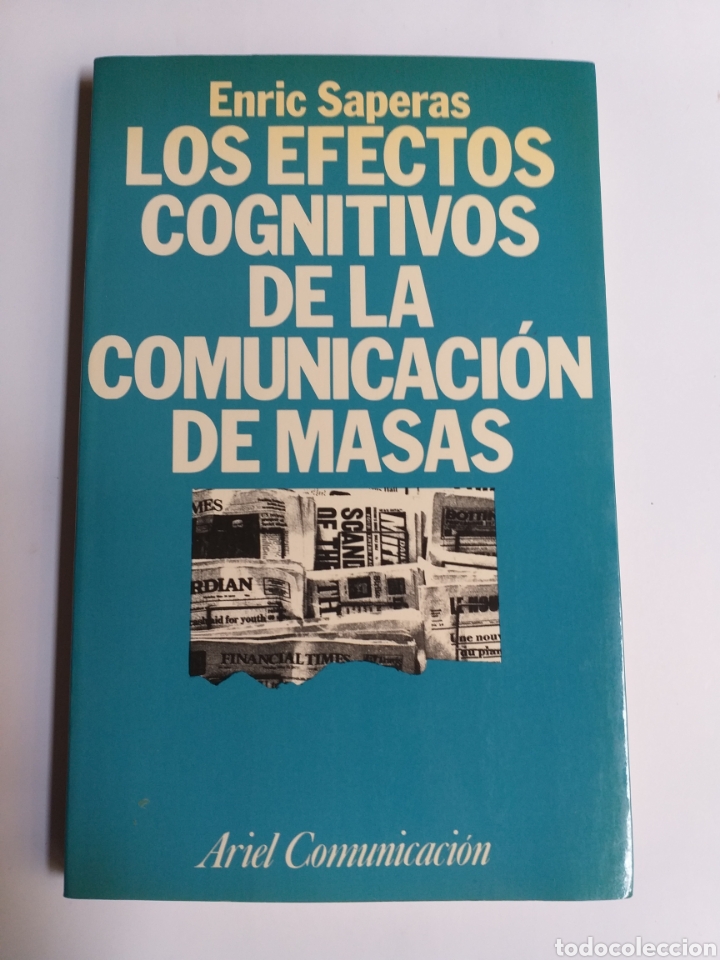 Libros de segunda mano: Los efectos cognitivos de la comunicaci&oacute;n de masas Enric Saperas - Foto 1