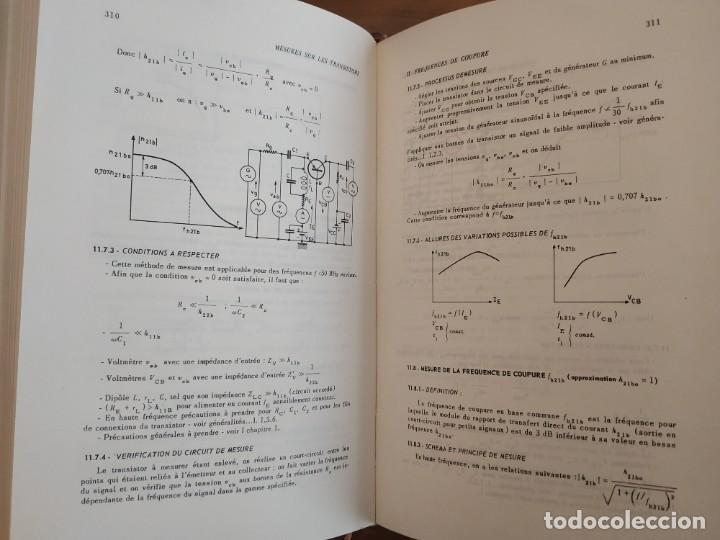 Libros de segunda mano: MESURES SUR LES TRANSISTORS - H . ARCISZEWKI &Uacute;NICO - Foto 4