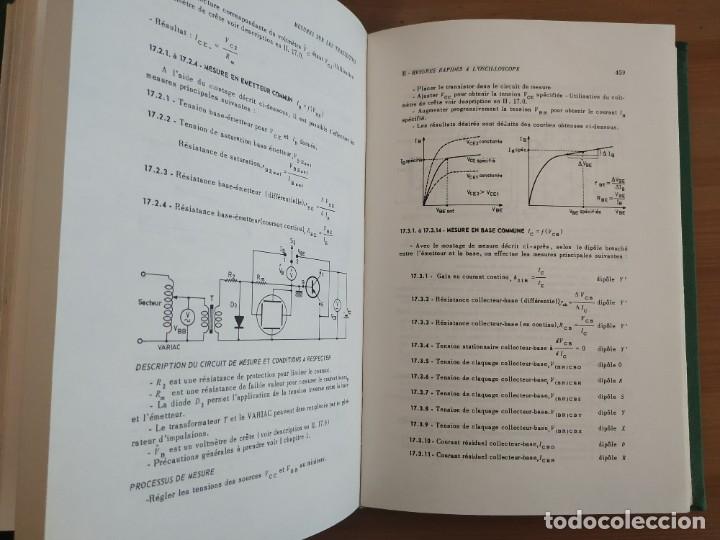 Libros de segunda mano: MESURES SUR LES TRANSISTORS - H . ARCISZEWKI &Uacute;NICO - Foto 5
