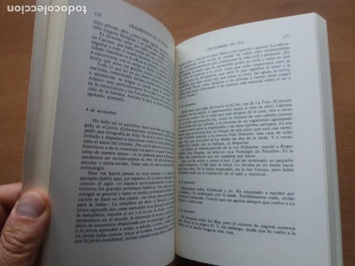 Libros de segunda mano: FRAGMENTOS DE UN DIARIO. MIRCEA ELIADE. ESPASA CALPE - Foto 2