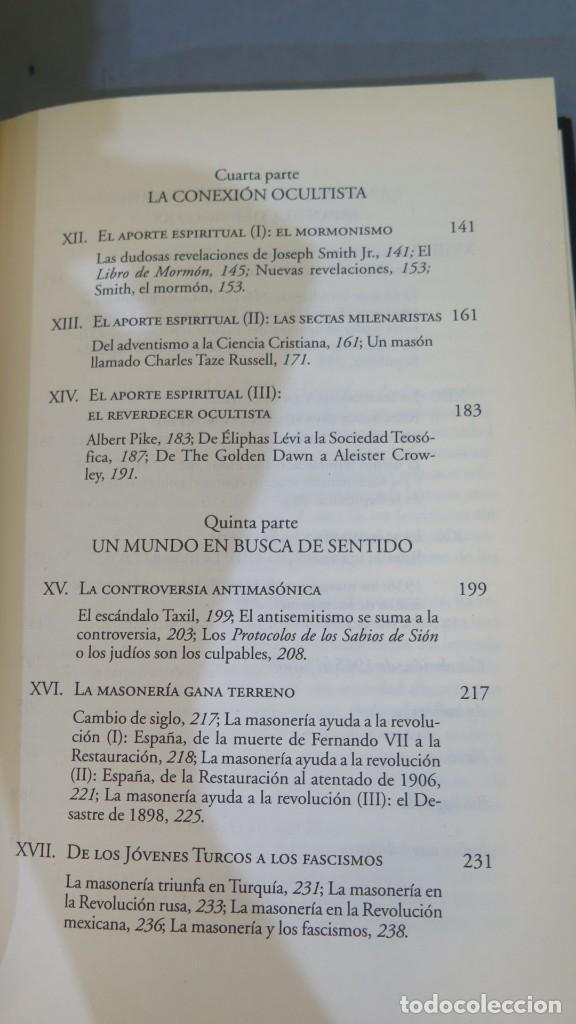 Libros de segunda mano: LOS MASONES. CESAR VIDAL - Foto 4