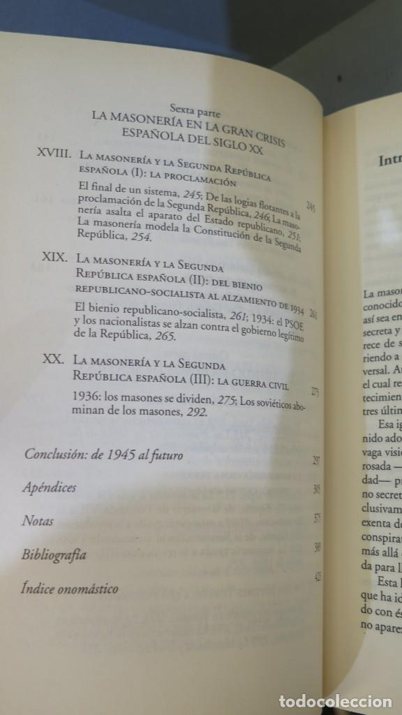 Libros de segunda mano: LOS MASONES. CESAR VIDAL - Foto 5