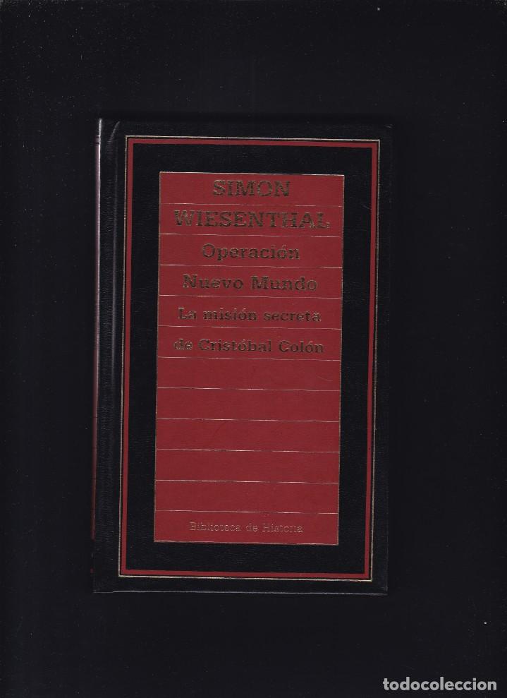 Libros de segunda mano: SIMON WIESENTHAL - LA MISION SECRETA DE CRISTOBAL COLON - EDICIONES ORBIS 1986 - Foto 1