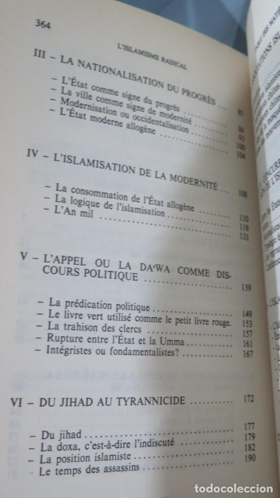 Libros de segunda mano: L&acute;ISLAMISME RADICAL. ETIENNE - Foto 3