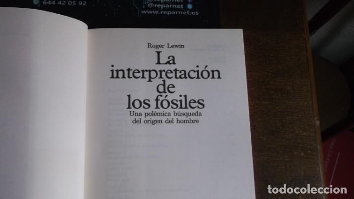 Libros de segunda mano: La interpretacion de los fosiles. Roger lewin. edt planeta - Foto 2