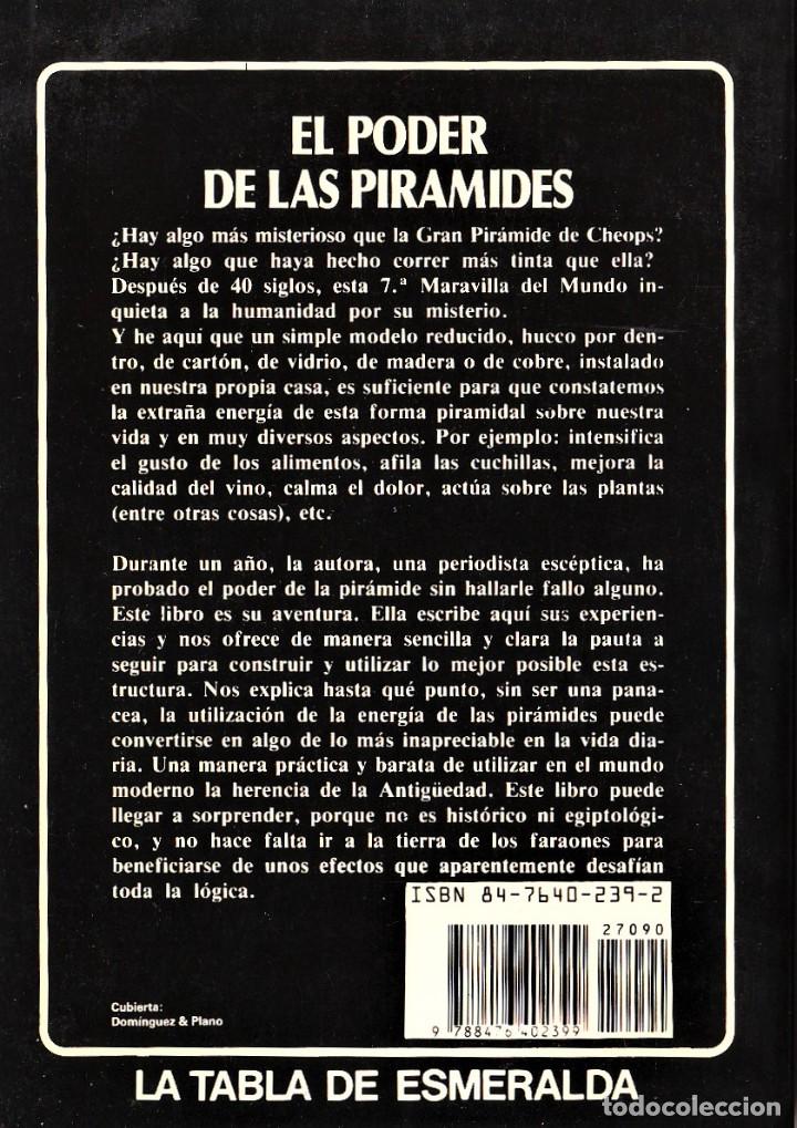Libros de segunda mano: EL PODER DE LAS PIR&Aacute;MIDES. La tabla de esmeralda de Annie Hasch. EDAF, 1995 - Foto 2