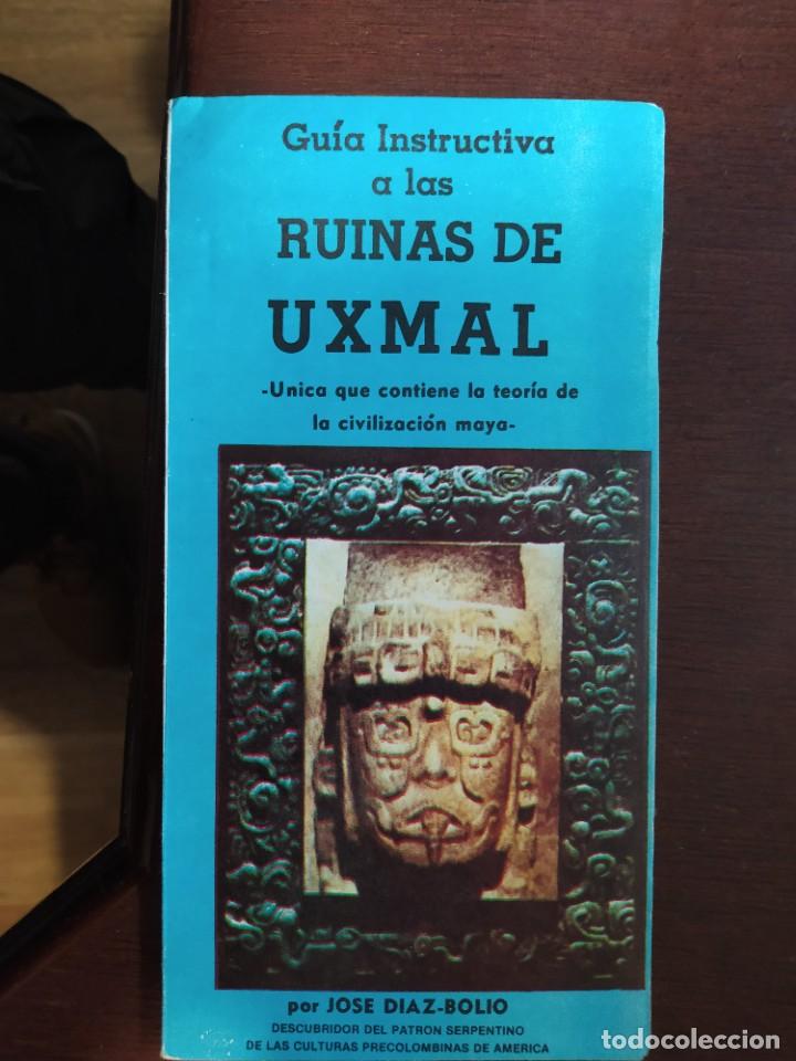 Libros de segunda mano: GUIA INSTRUCTIVA DE LAS RUINAS DE UXMAL MAYAS DESCATALOGADO - Foto 1