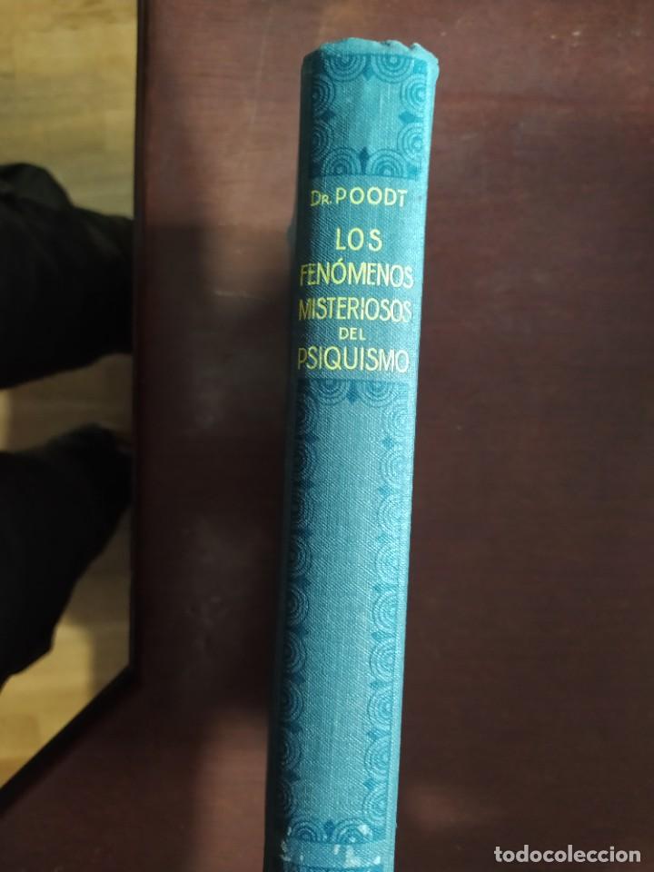 Libros de segunda mano: LOS FENOMENOS MISTERIOSOS DEL PSIQUISMO - Foto 2