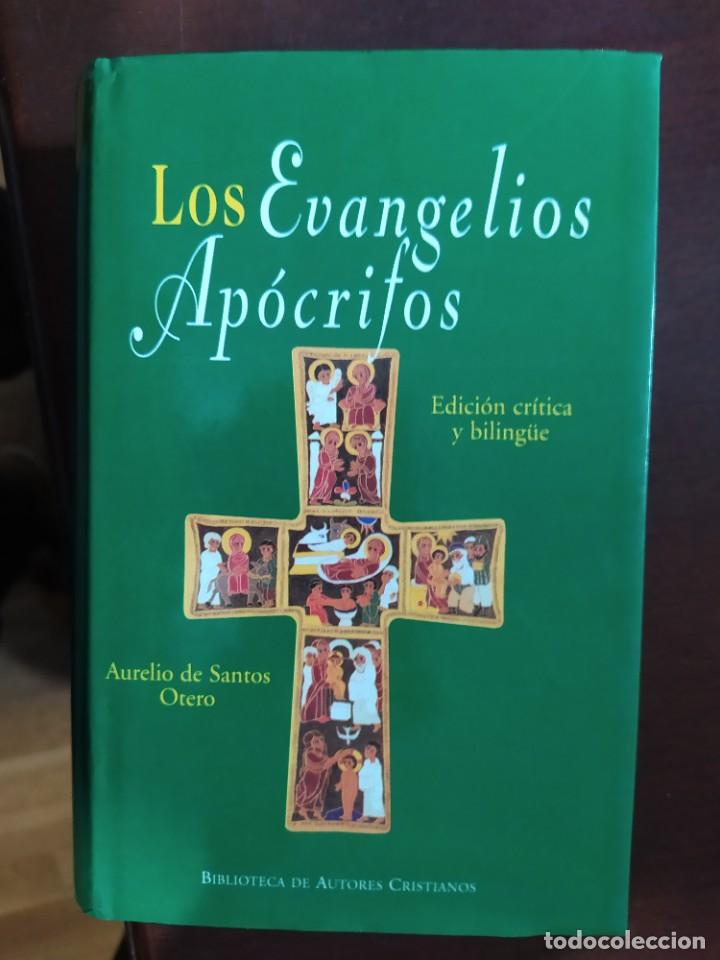 Libros de segunda mano: LOS EVANGELIOS APOCRIFOS EDICION BILINGUE AURELIO DE SANTOS DESCATALOGADO - Foto 1