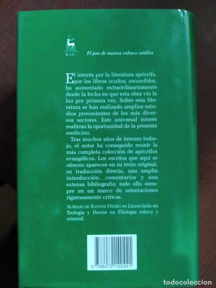Libros de segunda mano: LOS EVANGELIOS APOCRIFOS EDICION BILINGUE AURELIO DE SANTOS DESCATALOGADO - Foto 2