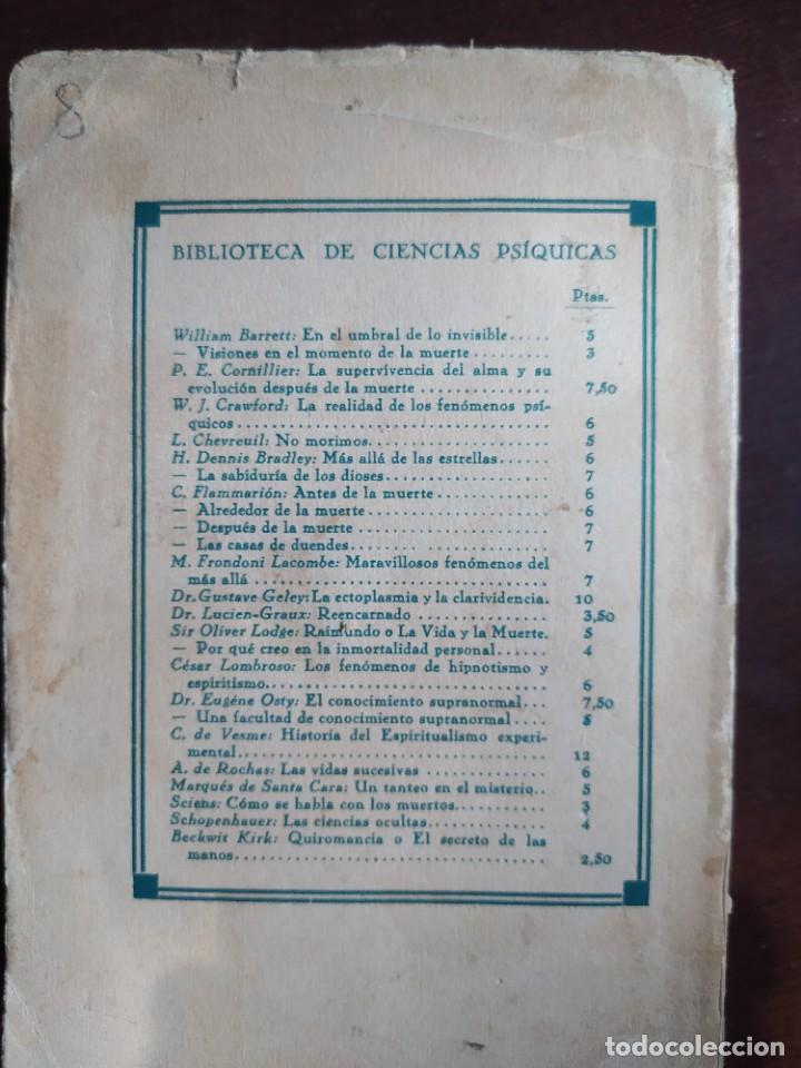 Libros de segunda mano: LAS UTILIZACIONES PRACTICAS DE LAS PERSONAS DOTADAS CON CONOCIMIENTO SUPRANORMAL - Foto 2