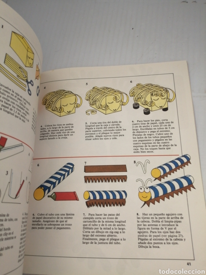 Libros de segunda mano: COSAS PARA HACER CON PAPEL - Foto 3