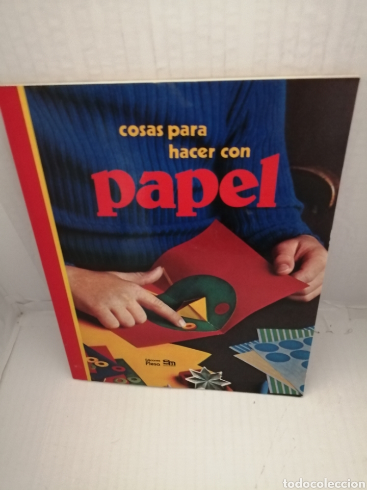 Libros de segunda mano: COSAS PARA HACER CON PAPEL - Foto 1