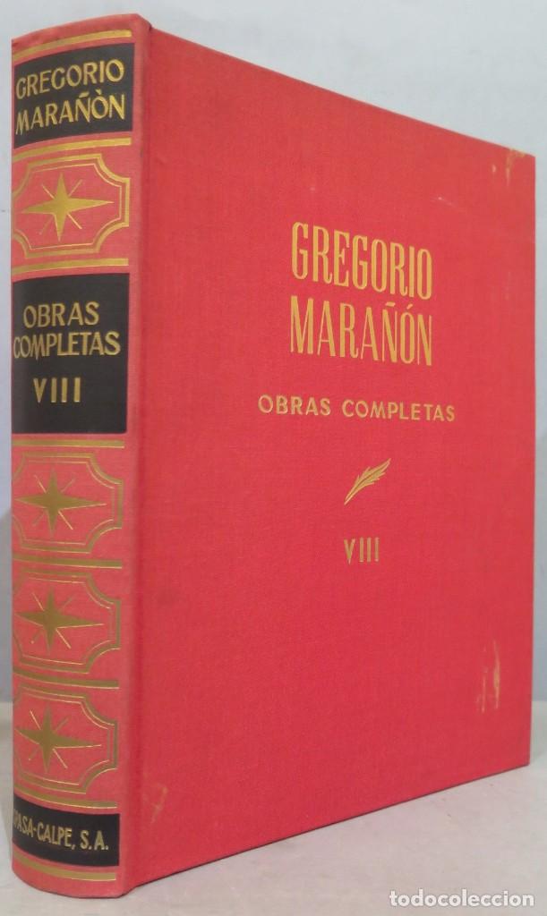 Libros de segunda mano: ENSAYOS. OBRAS COMPLETAS. MARA&Ntilde;ON. TOMO VIII - Foto 1