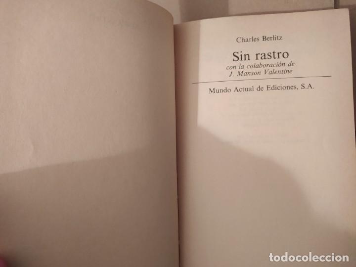 Libros de segunda mano: SIN RASTRO CHARLES BERLITZ ENVIO CERTIFICVADO INCLUIDO - Foto 2
