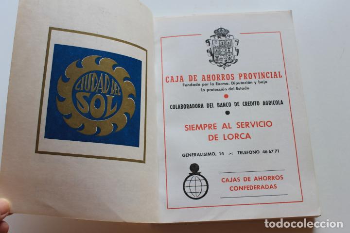 Libros de segunda mano: LORCA GUIA GENERAL TURISTICA Y COMERCIAL 1973, JUAN GONZALEZ LORENTE - Foto 2