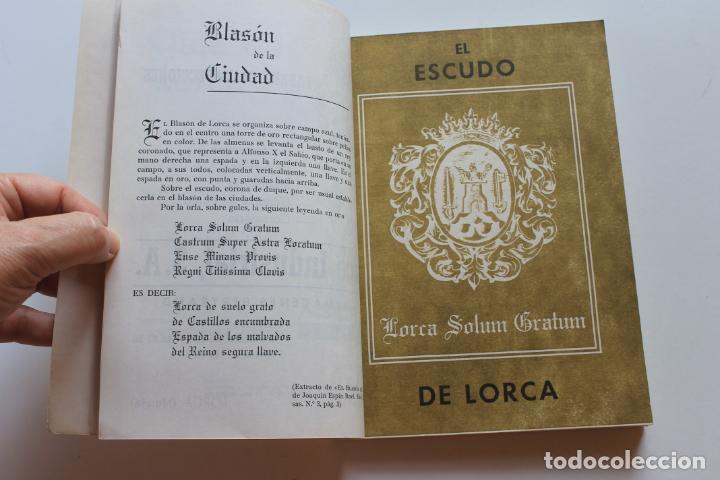 Libros de segunda mano: LORCA GUIA GENERAL TURISTICA Y COMERCIAL 1973, JUAN GONZALEZ LORENTE - Foto 6