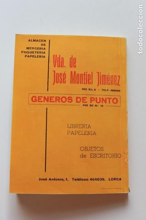 Libros de segunda mano: LORCA GUIA GENERAL TURISTICA Y COMERCIAL 1973, JUAN GONZALEZ LORENTE - Foto 14