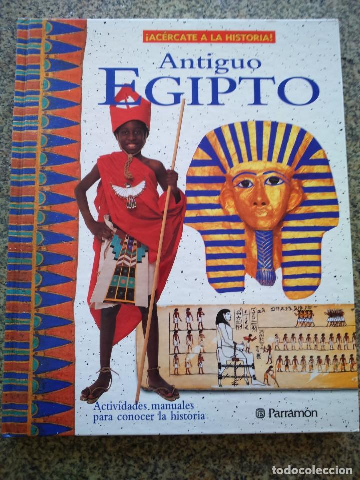 Libros de segunda mano: ACERCATE A LA HISTORIA -- ANTIGUO EGIPTO -- PARRAMON 1997 -- - Foto 1