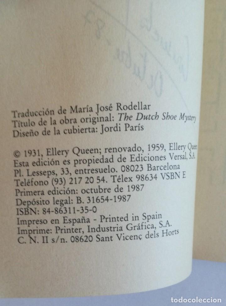 Libros de segunda mano: el zapato holand&eacute;s-Ellery Queen - Foto 3