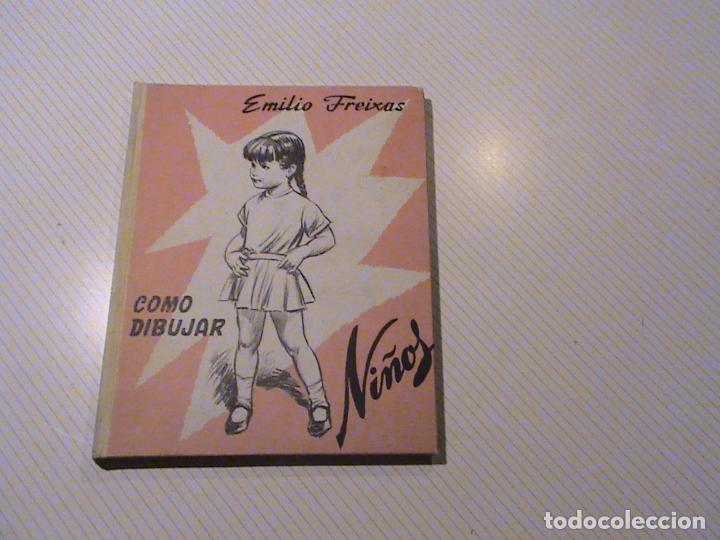 Libros de segunda mano: Como dibujar ni&ntilde;as (Emilio Freixas) - Foto 1
