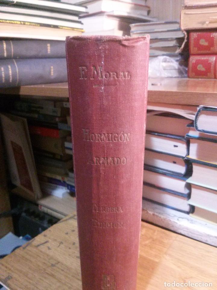 Libros de segunda mano: F. MORAL, HORMIGON ARMADO, ED. DOSSAT S.A. - Foto 1