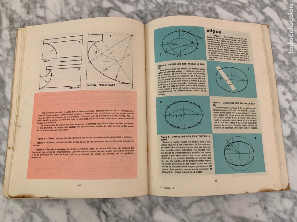 Libros de segunda mano: Libro Dibujo Tercer Curso 1968 - Foto 3