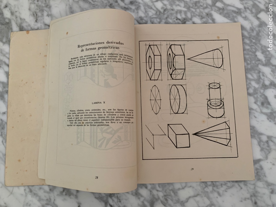 Libros de segunda mano: Dibujo Primer Curso - 1964 - Foto 3