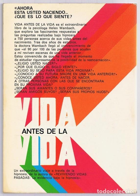 Libros de segunda mano: VIDA ANTES DE LA VIDA HELEN WAMBACH - Foto 2