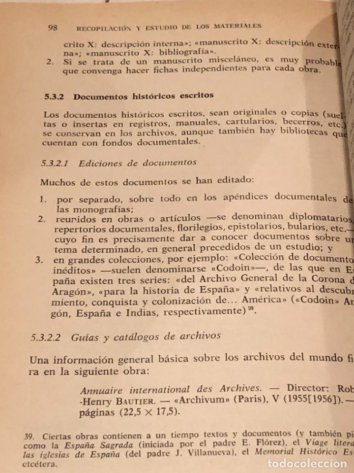 Libros de segunda mano: Elementos y t&eacute;cnica del trabajo cient&iacute;fico. David Romano - Foto 3