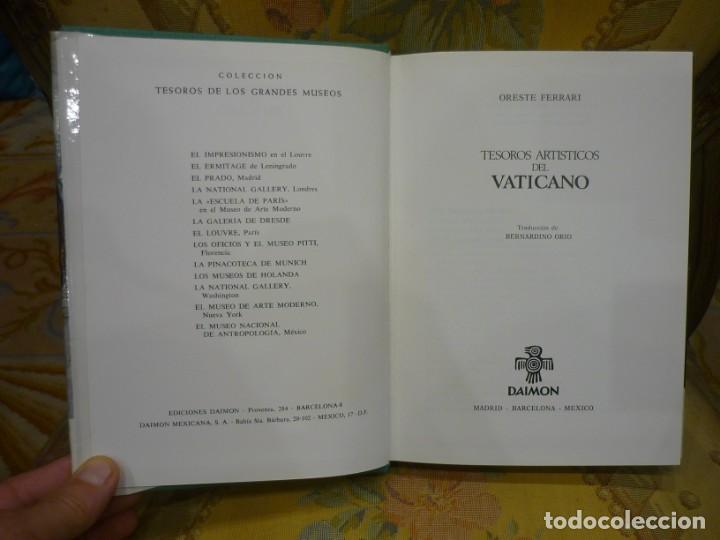 Libros de segunda mano: TESOROS ART&Iacute;STICOS DEL VATICANO, DE ORESTE FERRARI. EDICIONES DAIMON 1.973. - Foto 5