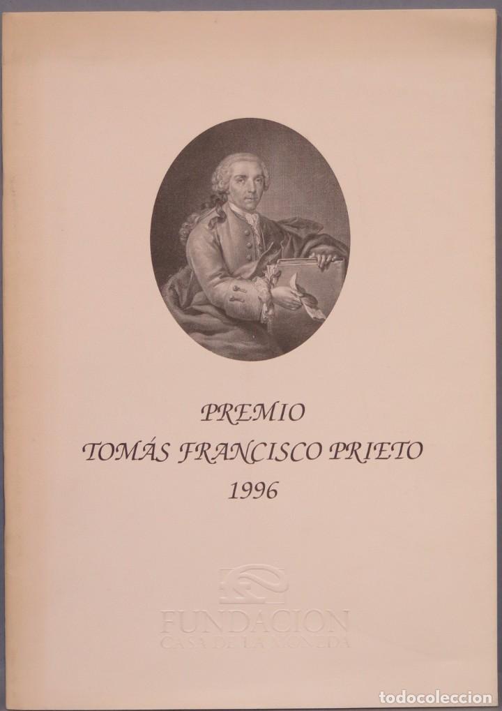 Libros de segunda mano: PREMIO TOMAS FRANCISCO PRIETO. 1996 - Foto 1
