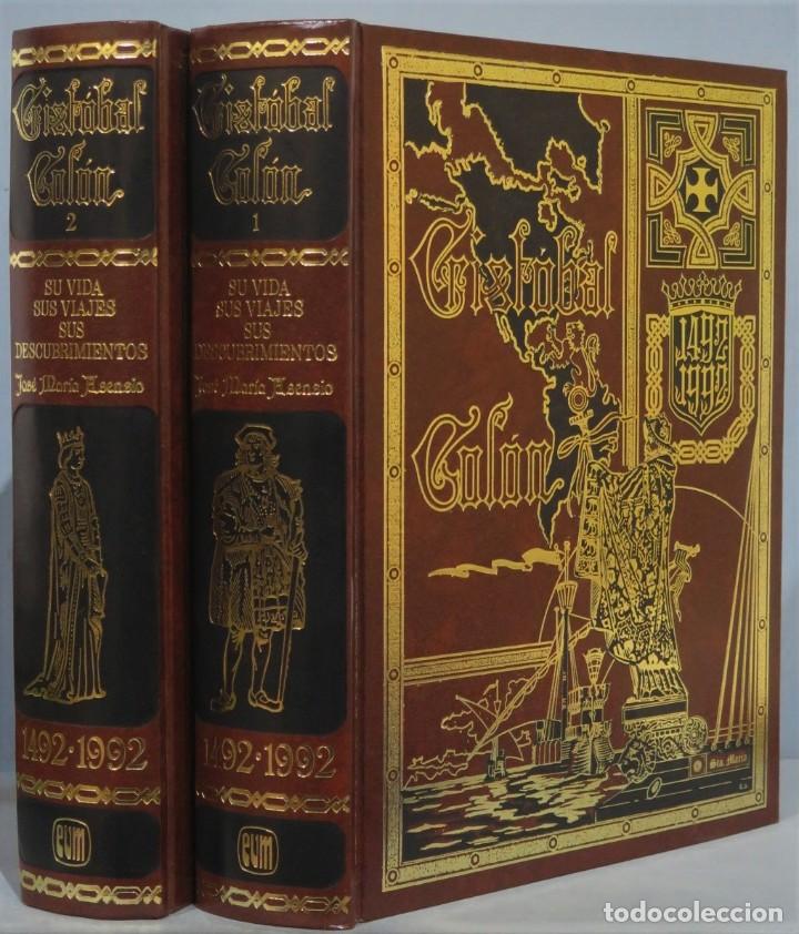 Gebrauchte B&uuml;cher: CRIST&Oacute;BAL COL&Oacute;N. SU VIDA SUS VIAJES-SUS DESCUBRIMIIENTOS. 2 TOMOS