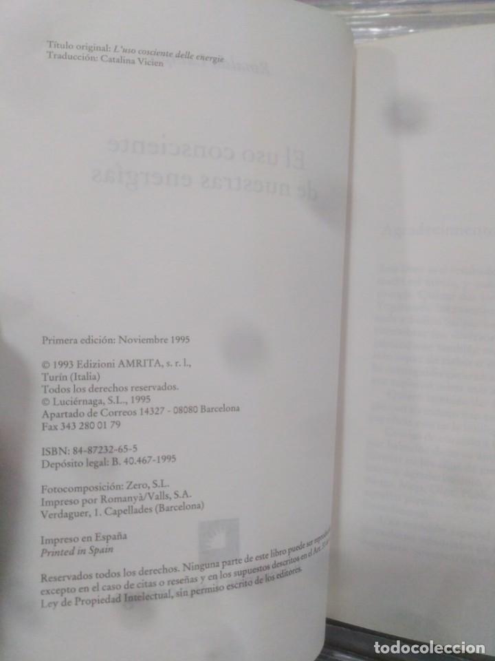 Libros de segunda mano: EL USO CONSCIENTE DE NUESTRAS ENERG&Iacute;AS - RINALDO LAMPIS - Foto 3