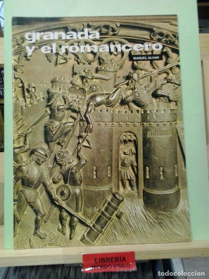 Libros de segunda mano: LMV - Granada y el romancero. Manuel Alvar - Foto 1