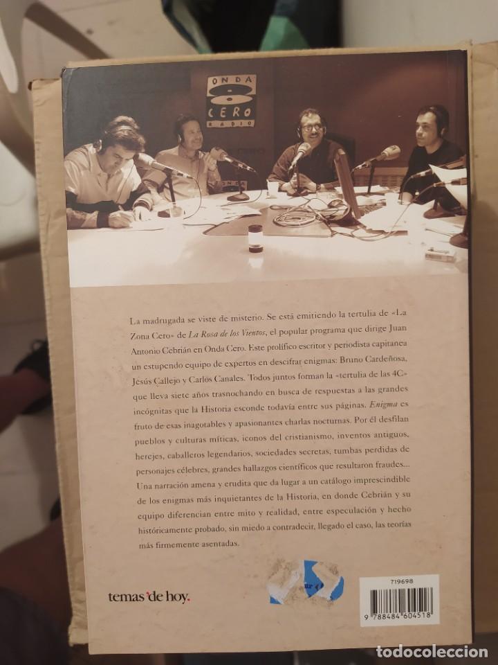 Libros de segunda mano: ENIGMA. DE LAS PIRAMIDES DE EGIPTO AL ASESINATO DE KENEDY - Foto 2