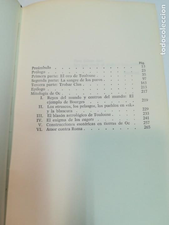 Libros de segunda mano: G&Eacute;RARD DE S&Eacute;DE El tesoro c&aacute;taro S851T - Foto 2