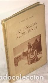 Libros de segunda mano: F. PEREZ DE VEGA ... LAS LENGUAS ABORIGENES ... 1960 - Foto 1