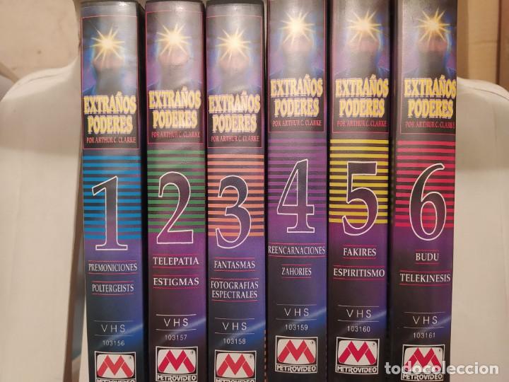 Libros de segunda mano: VHS EXTRA&Ntilde;OS PODERES COMPLETA DESCATALOGADA ARTHUR C. CLARKE - Foto 1