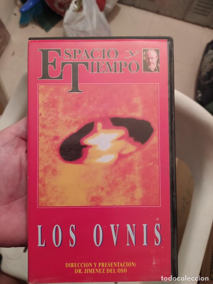 Libros de segunda mano: VHS ESPACIO Y TIEMPO LOS OVNIS DESCATALOGADO - Foto 1