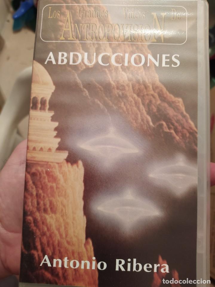 Libros de segunda mano: VHS ABDUCCIONES ANTONIO RIBERA DESCATALOGADO - Foto 1