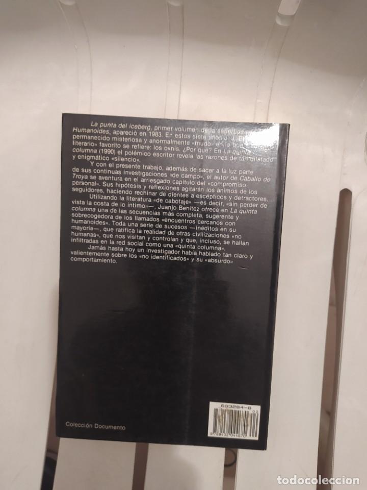 Libros de segunda mano: LA QUINTA COLUMNA J J BENITEZ - Foto 2