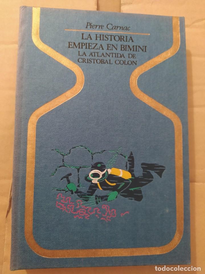 Libros de segunda mano: LA HISTORIA EMPIEZA EN BIMINI - Foto 1