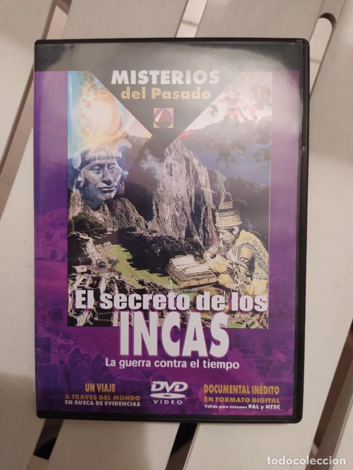 Libros de segunda mano: DVD MISTERIOS DEL PASADO EL SECRETO DE LOS INCAS - Foto 1