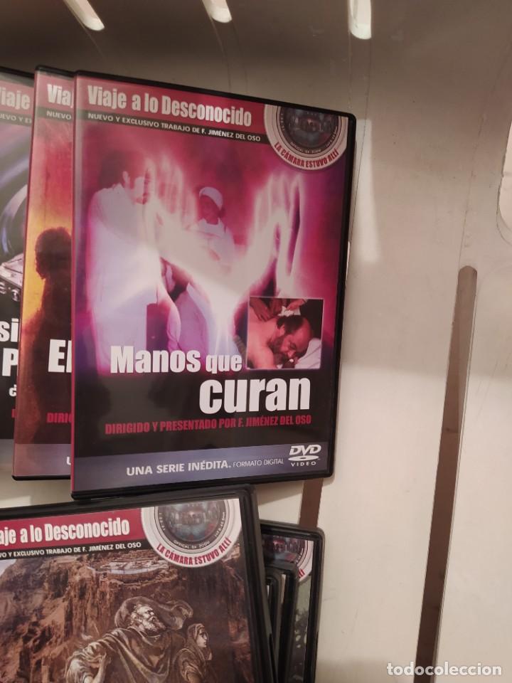 Libros de segunda mano: DVD VIAJE A LO DESCONOCIDO MANOS QUE CURAN - Foto 1