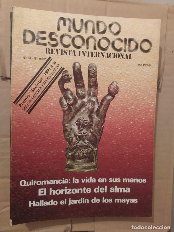 Libros de segunda mano: MUNDO DESCONOCIDO 54 5&ordm; A&Ntilde;O - Foto 1