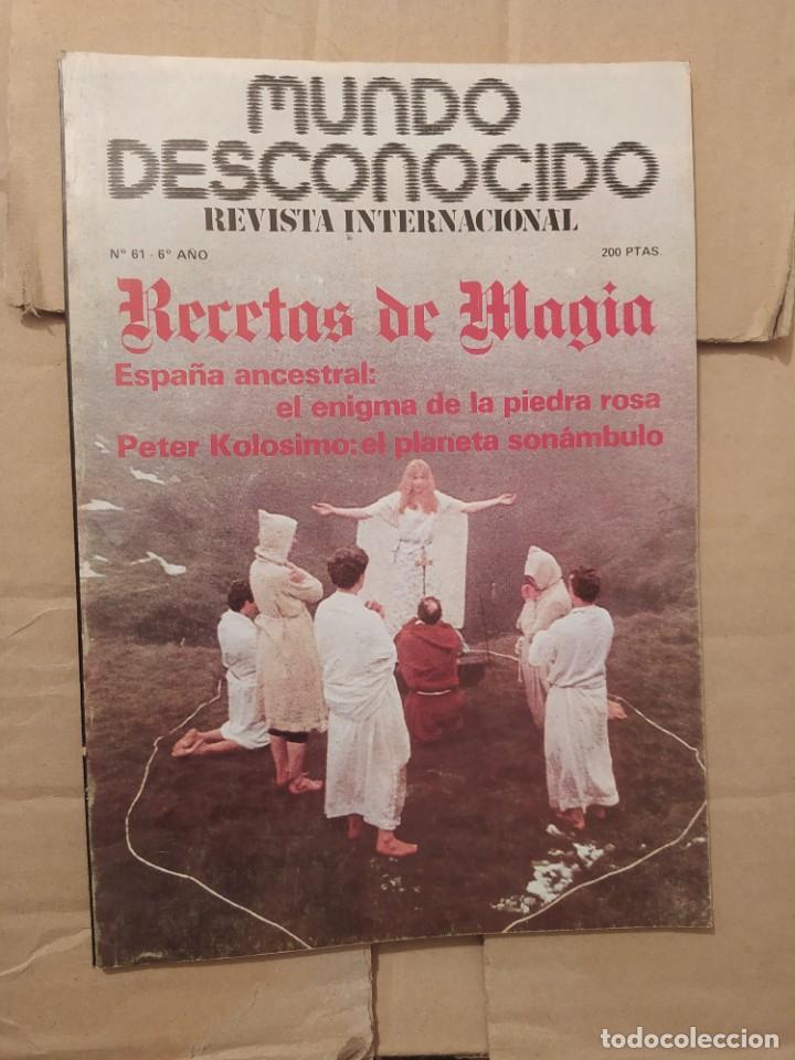 Libros de segunda mano: MUNDO DESCONOCIDO 61 6&ordm; A&Ntilde;O - Foto 1