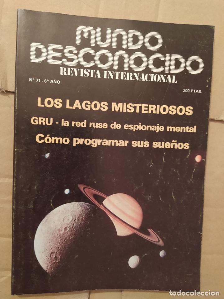 Libros de segunda mano: MUNDO DESCONOCIDO 71 6&ordm; A&Ntilde;O - Foto 1